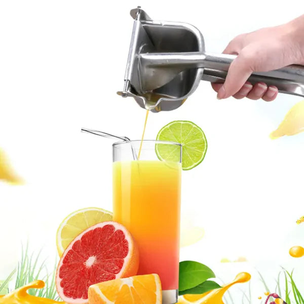 Exprimidor Metálico de Jugo de Fruta Saludable 🍊💪 Aprovecha la oferta + Envío Gratis - Últimas unidades