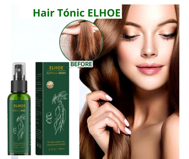 ELHOE Tónico Capilar - Elixir para un cabello espectacular (Barba, Pelo y Cejas)